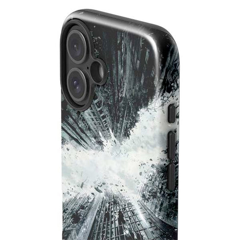 DC Comics Batman Dark Knight Rises Poster iPhone 16 Plus Impact Case